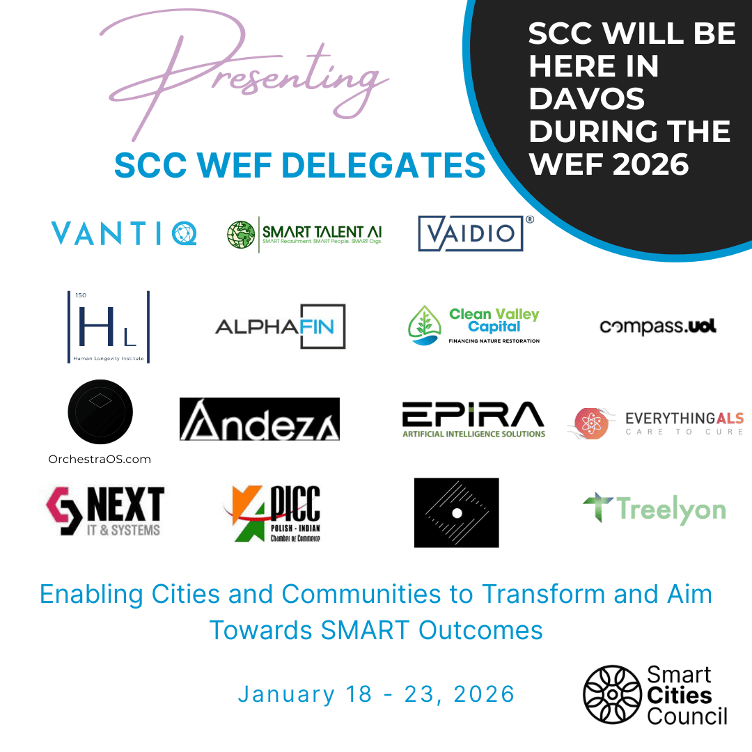 Smart Cities Council Unveils Delegation for WEF 2026 — A Global Roster of Thought Leaders, Innovators & Impact‑Makers